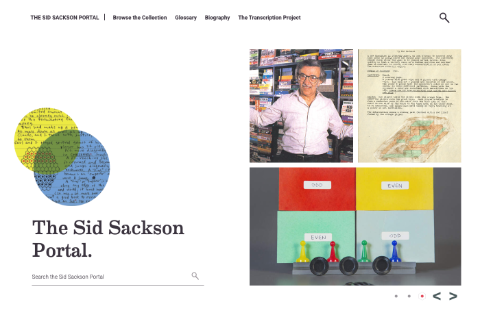 The Sid Sackson Portal